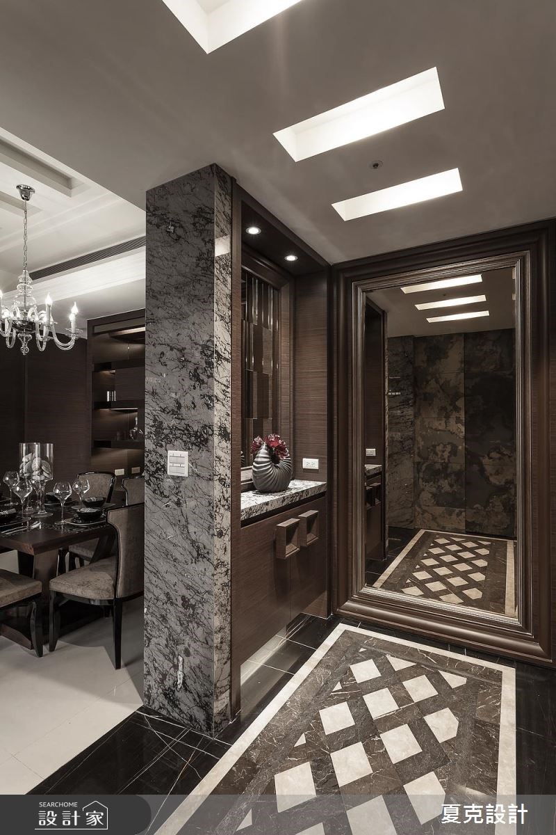 90坪新成屋(5年以下)＿現代風玄關案例圖片＿夏克設計＿夏克_07之6