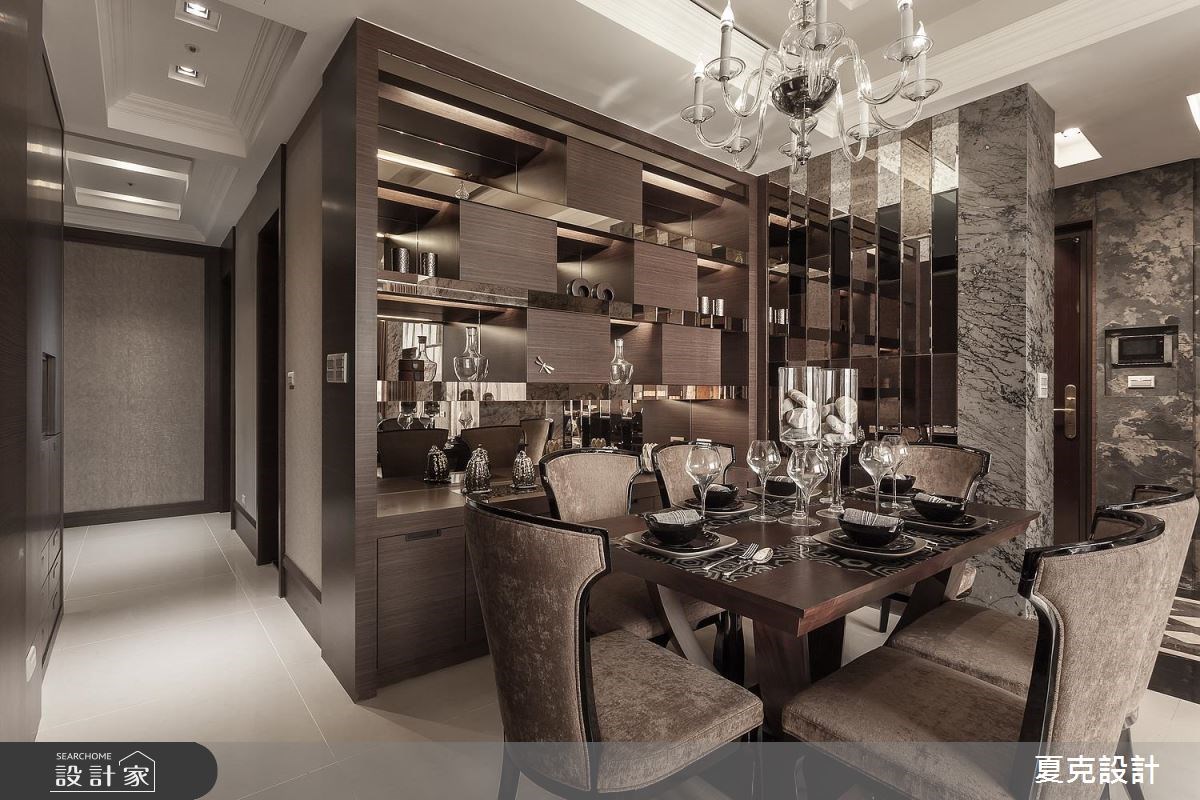 90坪新成屋(5年以下)＿現代風餐廳案例圖片＿夏克設計＿夏克_07之14