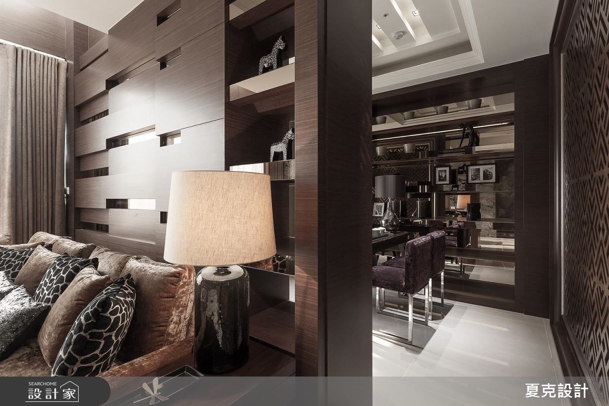 90坪新成屋(5年以下)＿現代風客廳案例圖片＿夏克設計＿夏克_07之15