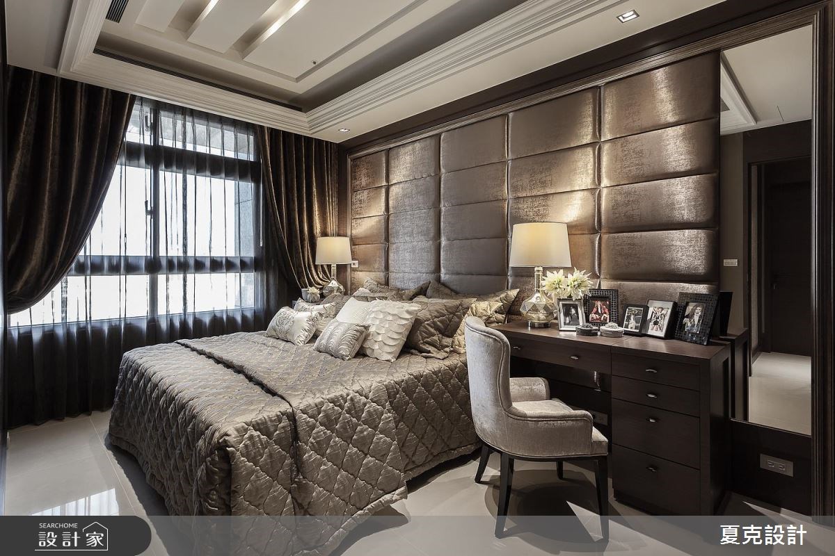 90坪新成屋(5年以下)＿現代風臥室案例圖片＿夏克設計＿夏克_07之24