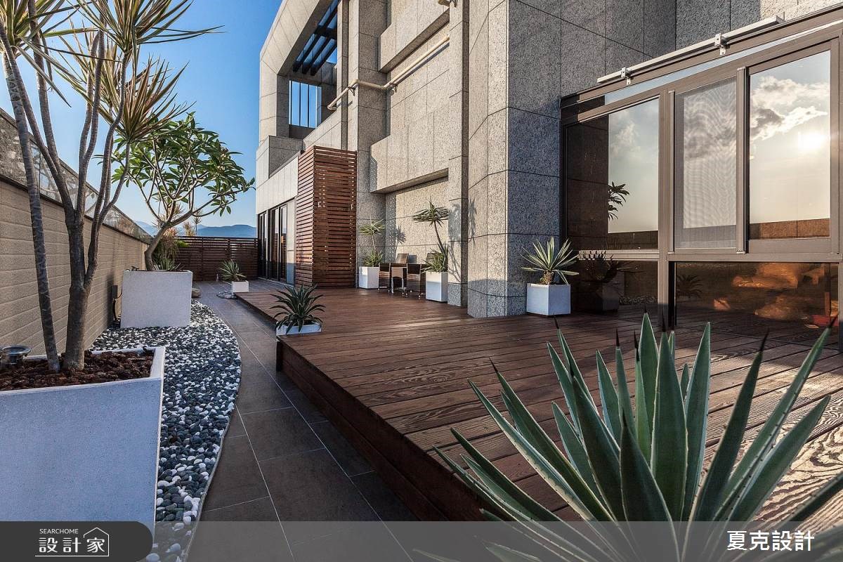 90坪新成屋(5年以下)＿現代風陽台案例圖片＿夏克設計＿夏克_07之26