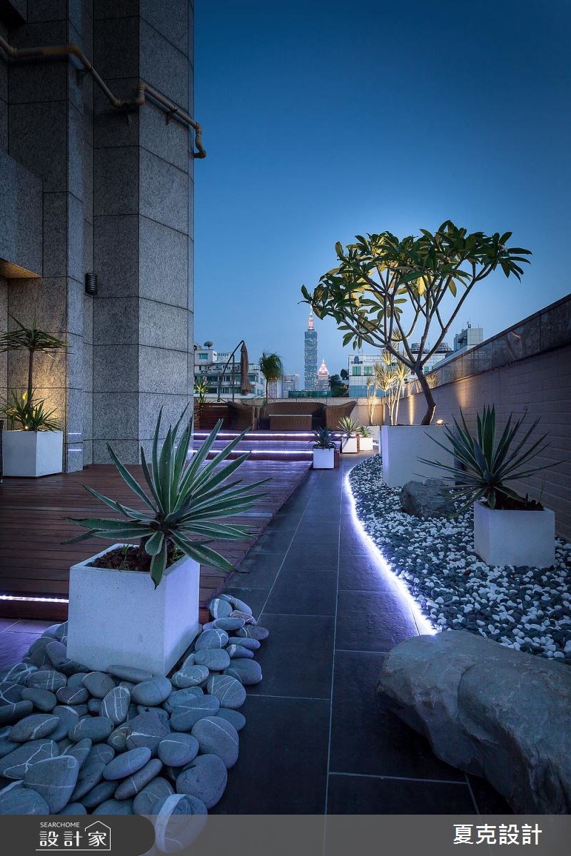 90坪新成屋(5年以下)＿現代風陽台案例圖片＿夏克設計＿夏克_07之27