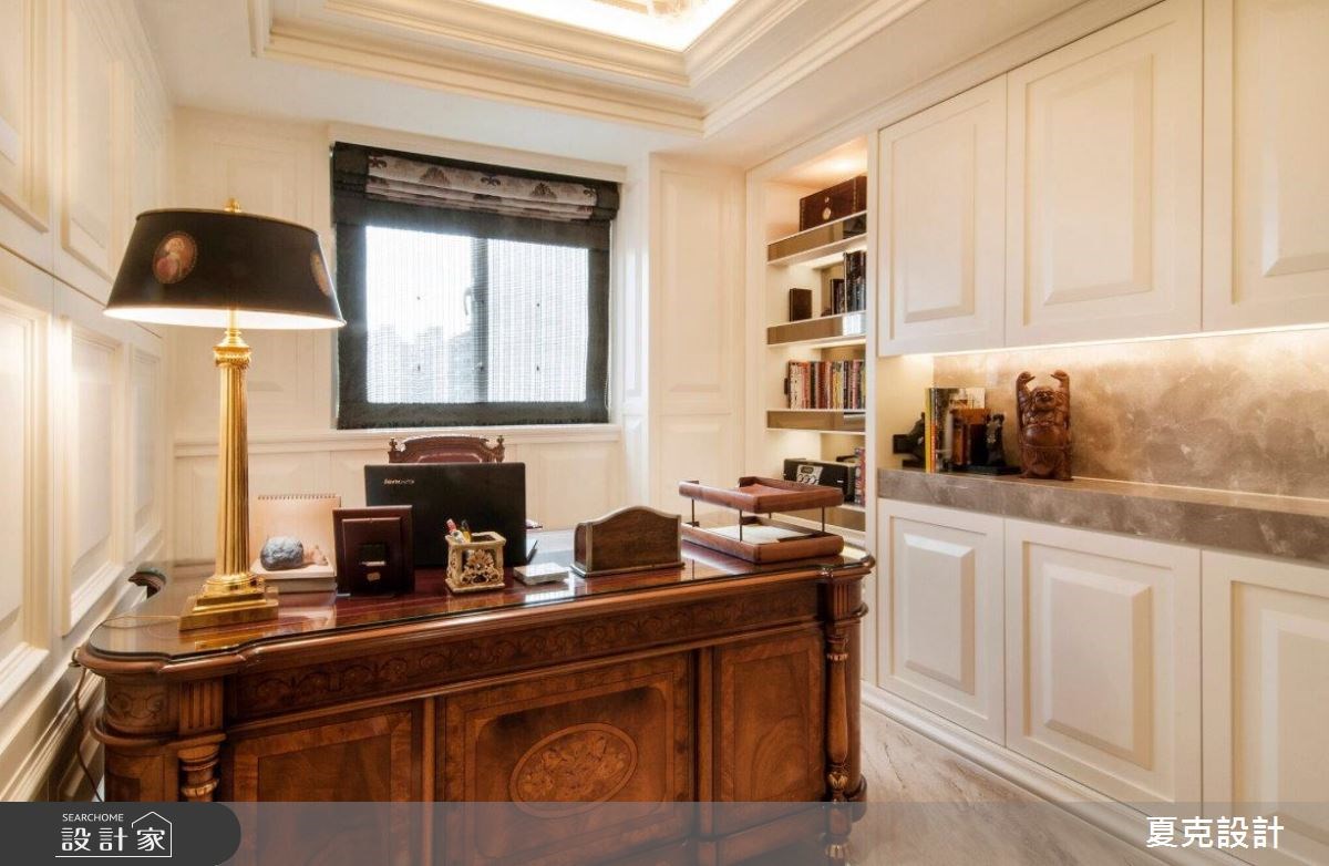 80坪中古屋(5~15年)＿新古典書房案例圖片＿夏克設計＿夏克_08之6