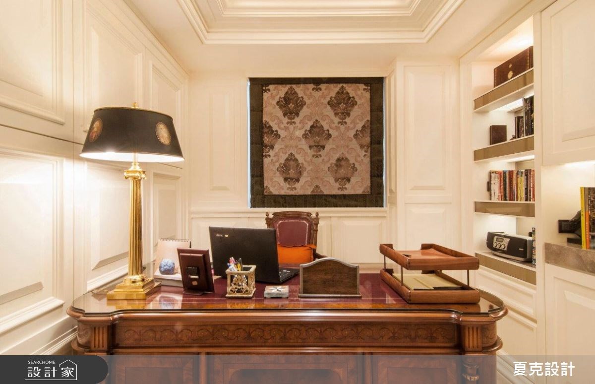 80坪中古屋(5~15年)＿新古典書房案例圖片＿夏克設計＿夏克_08之7