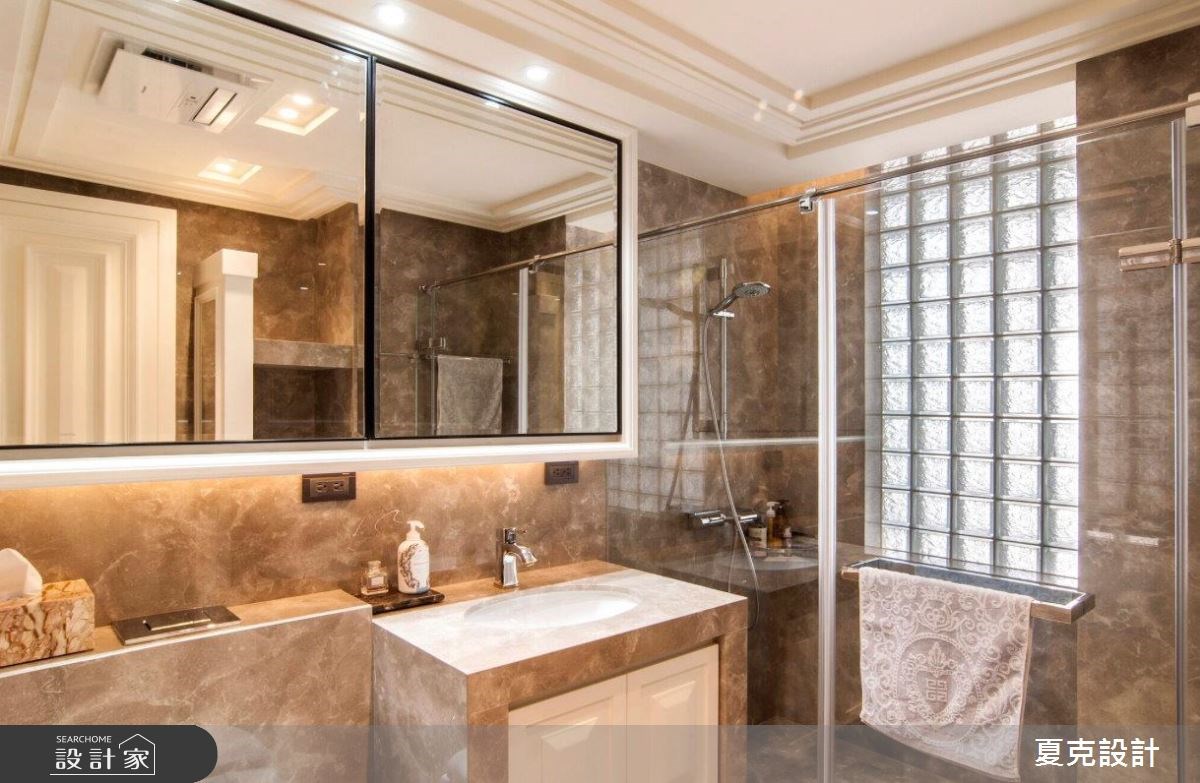 80坪中古屋(5~15年)＿新古典浴室案例圖片＿夏克設計＿夏克_08之16