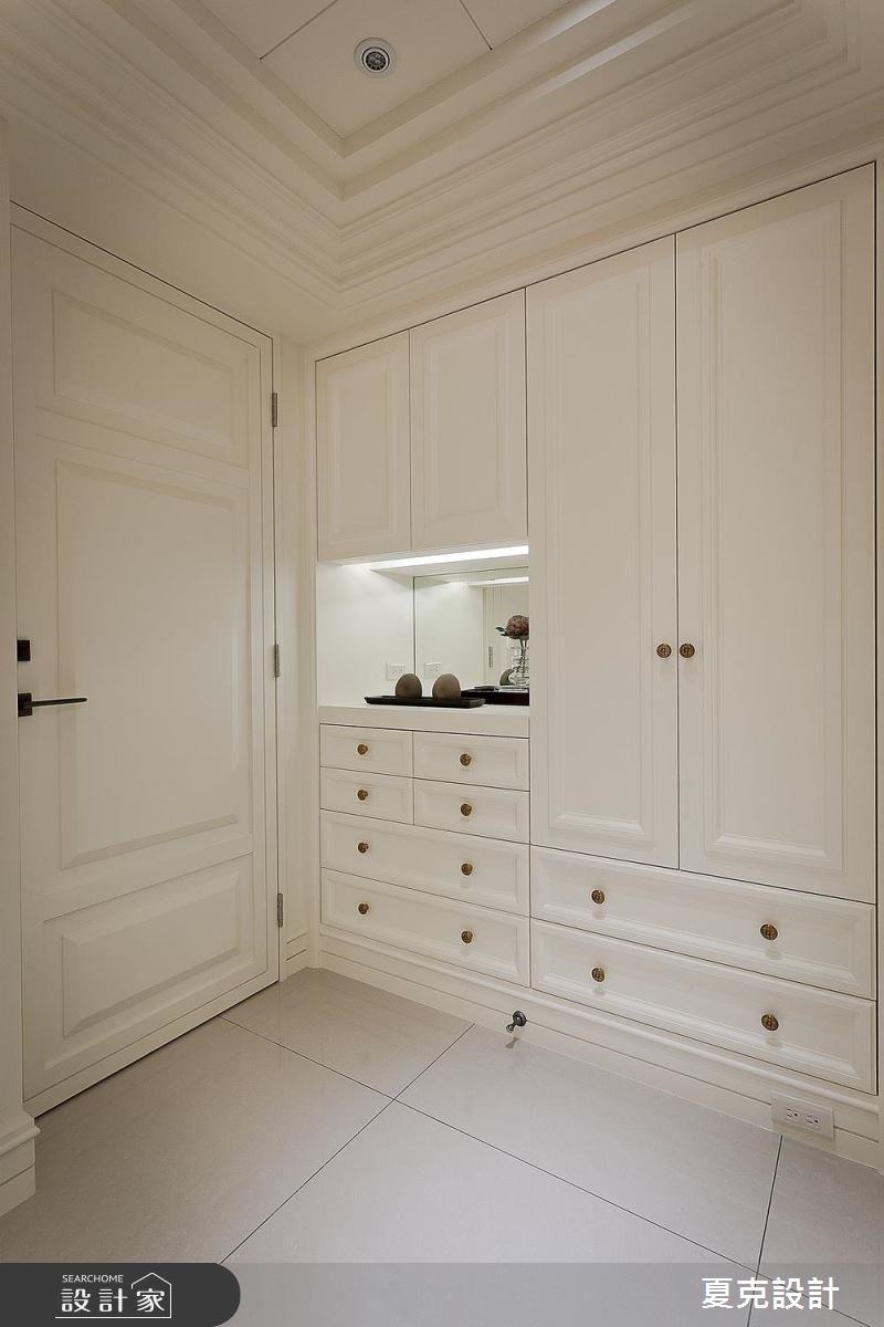 60坪新成屋(5年以下)＿混搭風更衣間案例圖片＿夏克設計＿夏克_09之17