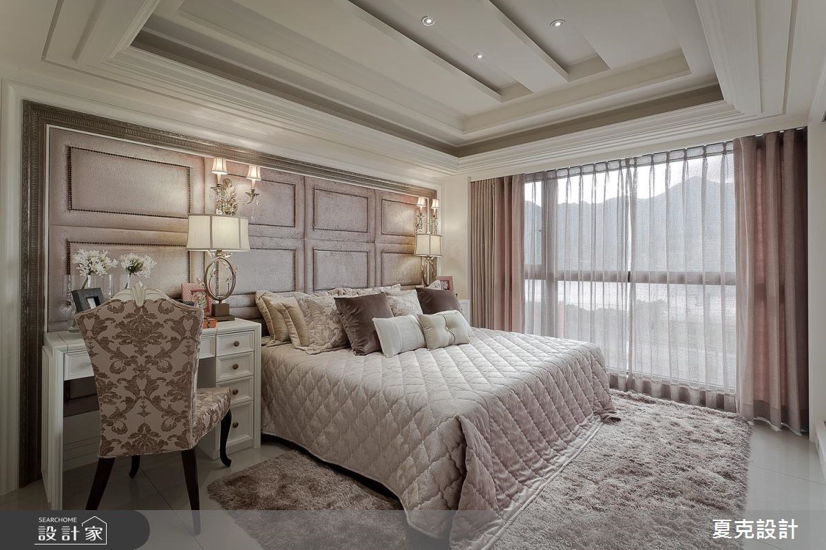 60坪新成屋(5年以下)＿混搭風臥室案例圖片＿夏克設計＿夏克_09之18
