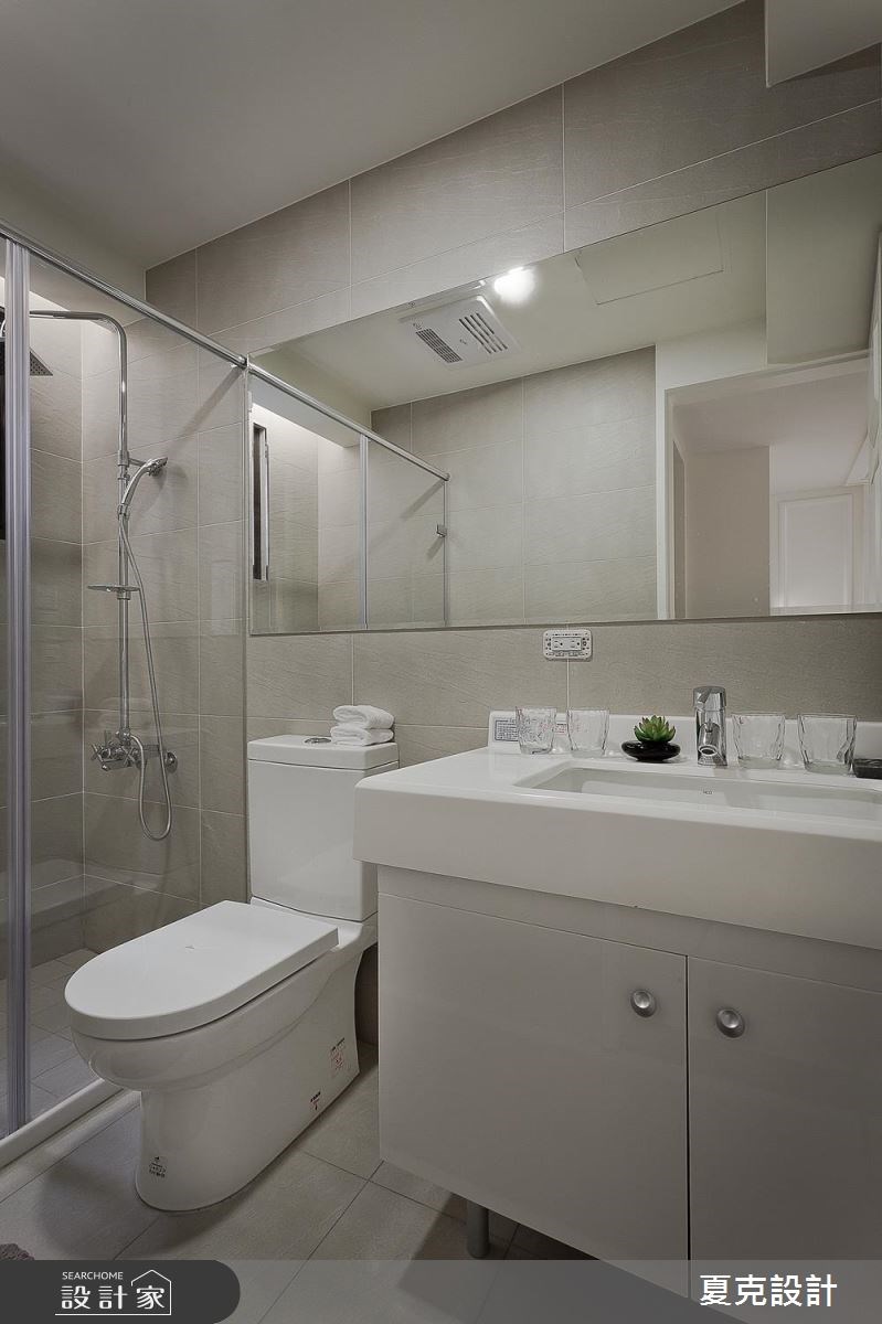 60坪新成屋(5年以下)＿混搭風浴室案例圖片＿夏克設計＿夏克_09之22