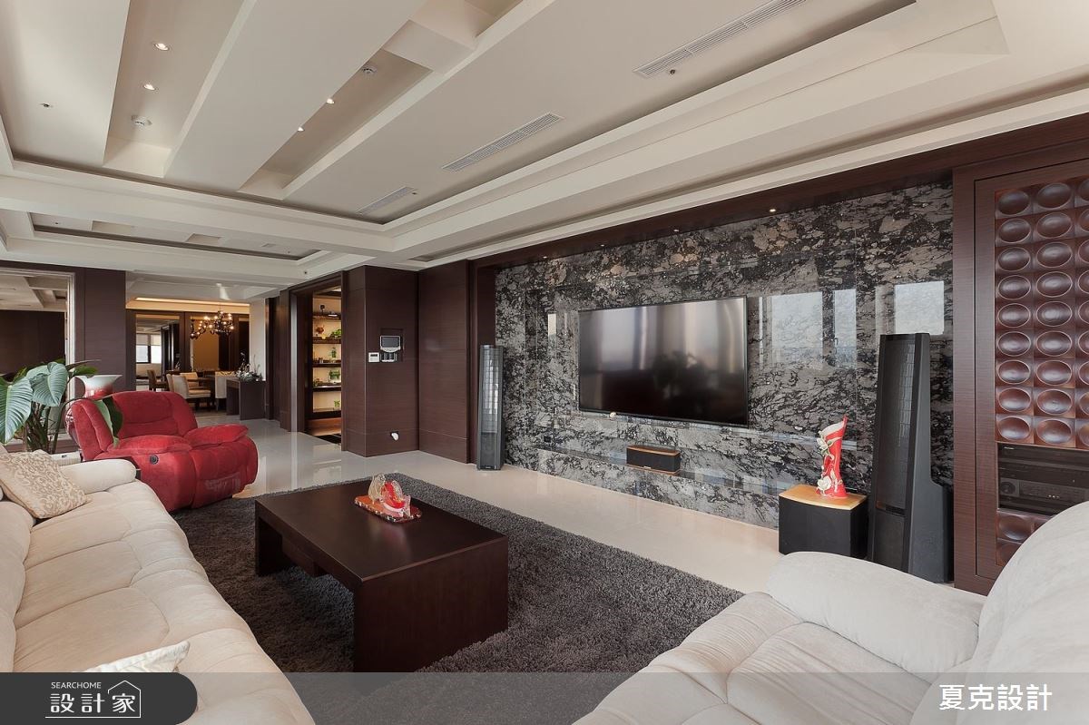 200坪＿混搭風客廳案例圖片＿夏克設計＿夏克_10之5