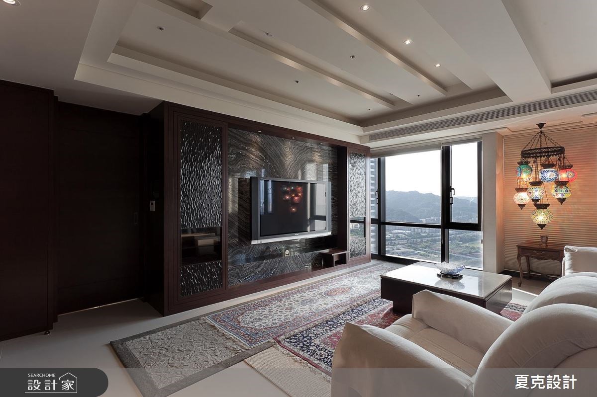 200坪＿混搭風客廳案例圖片＿夏克設計＿夏克_10之15