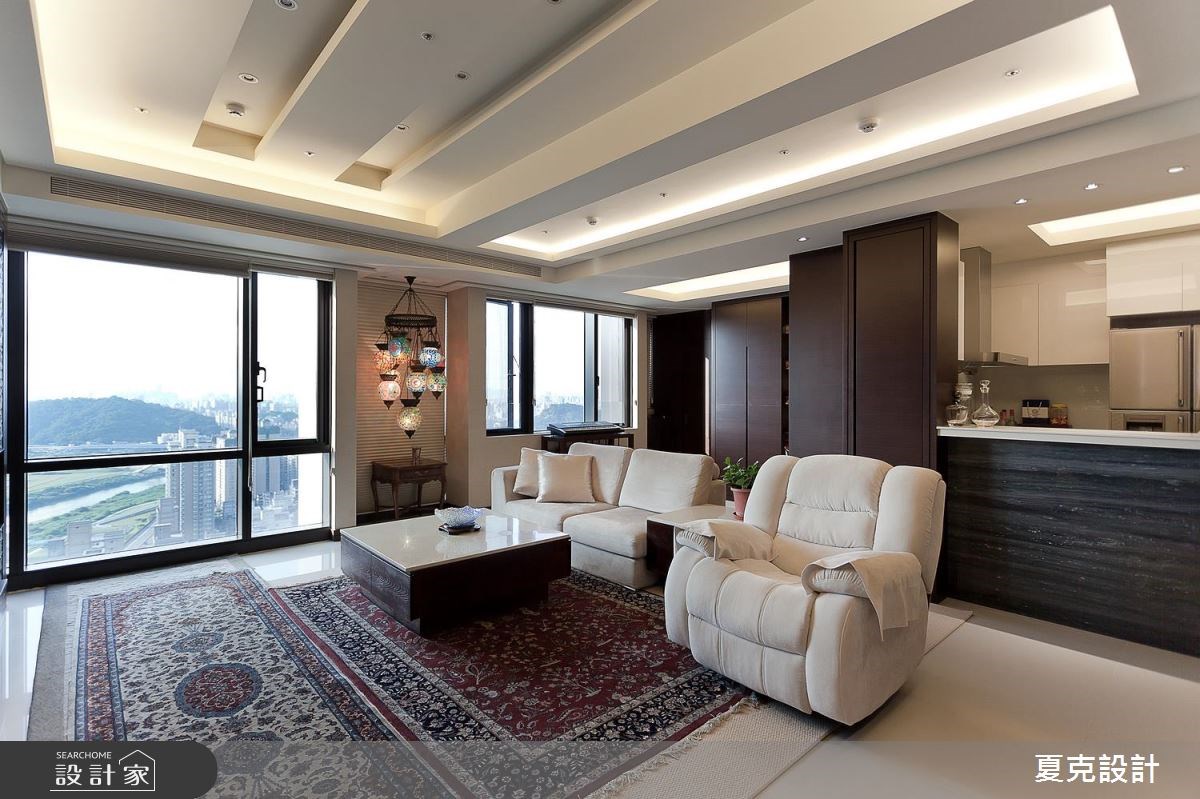 200坪＿混搭風客廳案例圖片＿夏克設計＿夏克_10之16