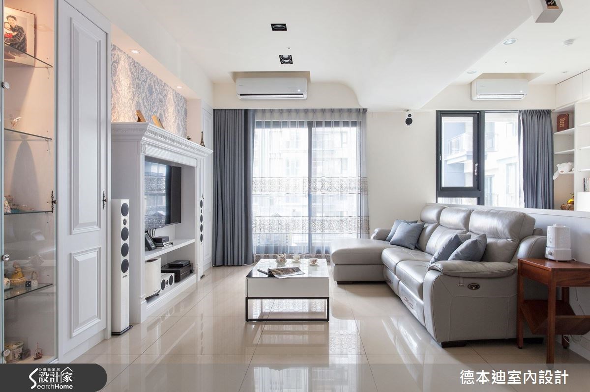 29坪預售屋＿美式風客廳案例圖片＿德本迪室內設計有限公司＿德本迪_02之4