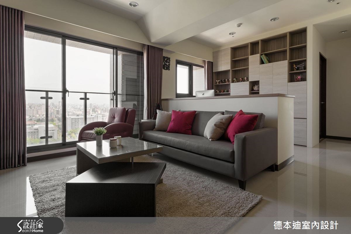 23坪預售屋＿現代風客廳案例圖片＿德本迪室內設計有限公司＿德本迪_03之6