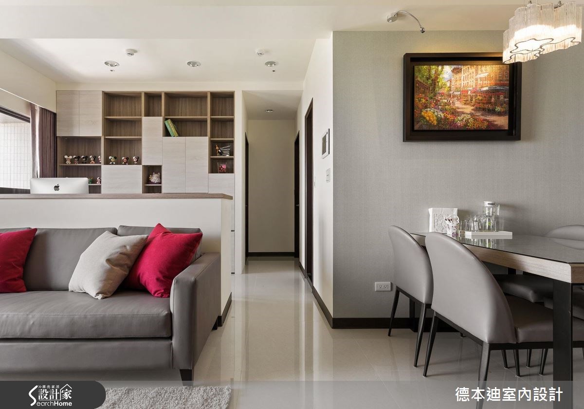23坪預售屋＿現代風客廳案例圖片＿德本迪室內設計有限公司＿德本迪_03之12
