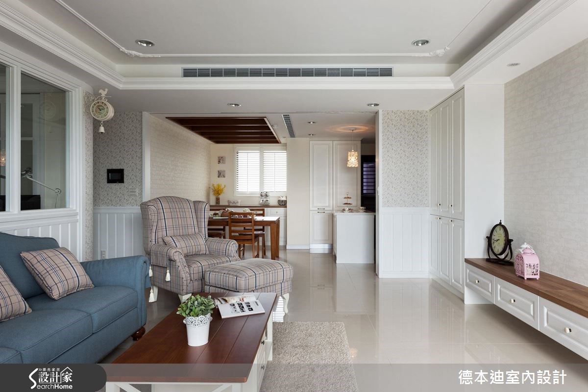 42坪預售屋＿美式風客廳案例圖片＿德本迪室內設計有限公司＿德本迪_04之3
