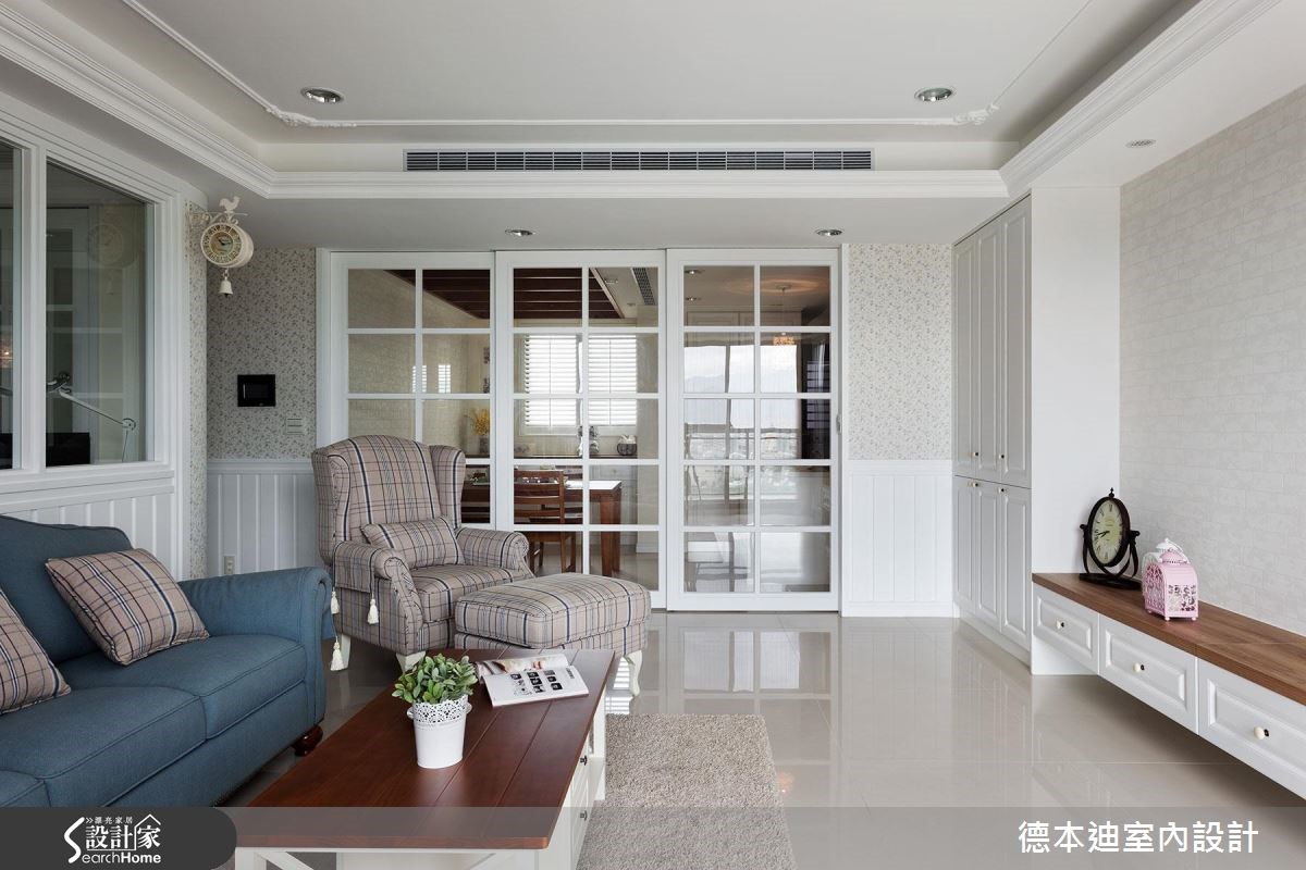 42坪預售屋＿美式風客廳案例圖片＿德本迪室內設計有限公司＿德本迪_04之4