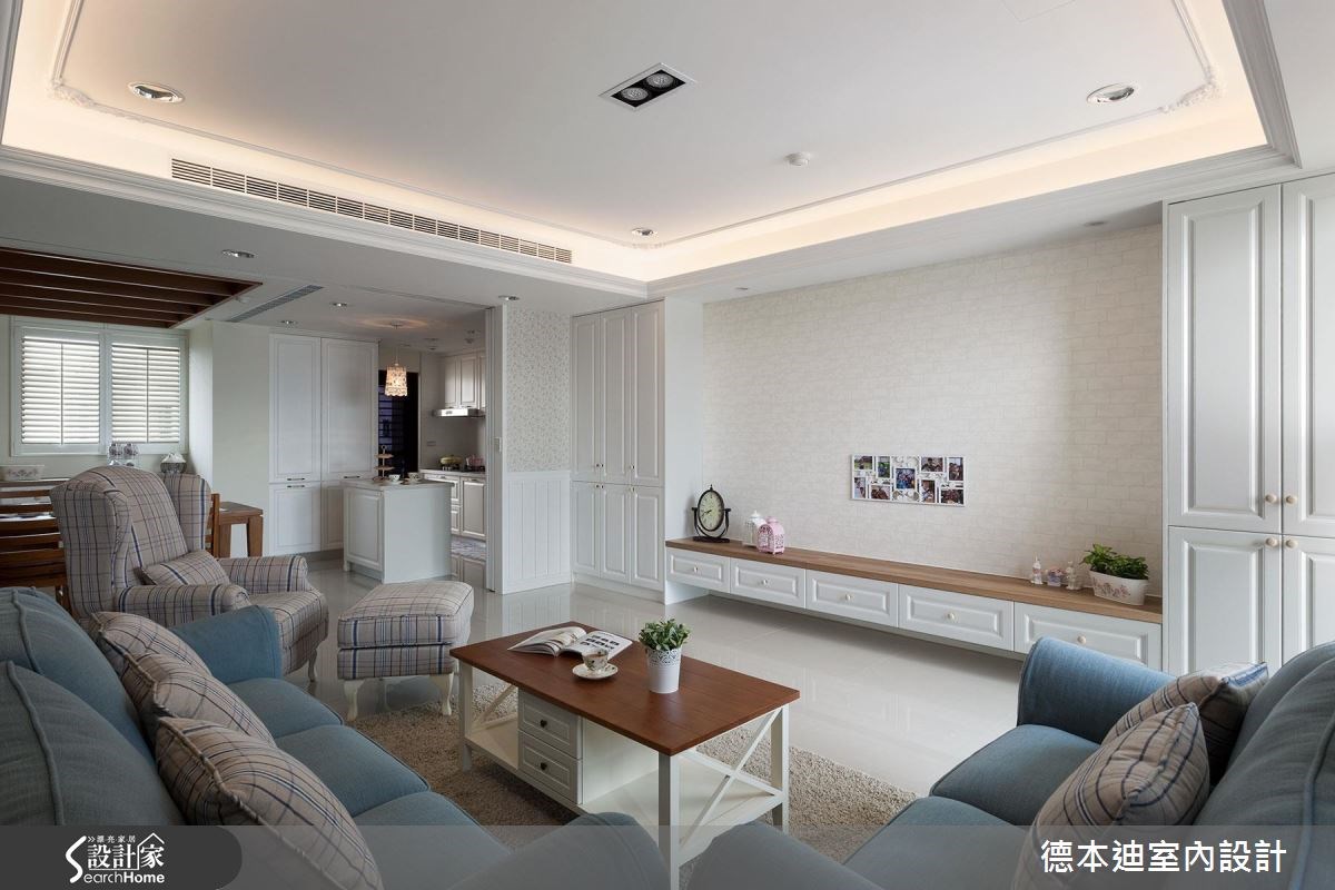 42坪預售屋＿美式風客廳案例圖片＿德本迪室內設計有限公司＿德本迪_04之5