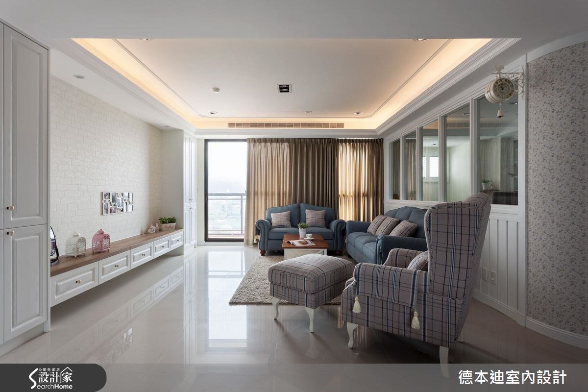 42坪預售屋＿美式風客廳案例圖片＿德本迪室內設計有限公司＿德本迪_04之14