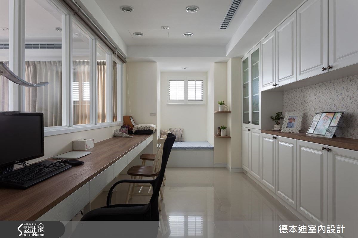 42坪預售屋＿美式風書房臥榻案例圖片＿德本迪室內設計有限公司＿德本迪_04之19