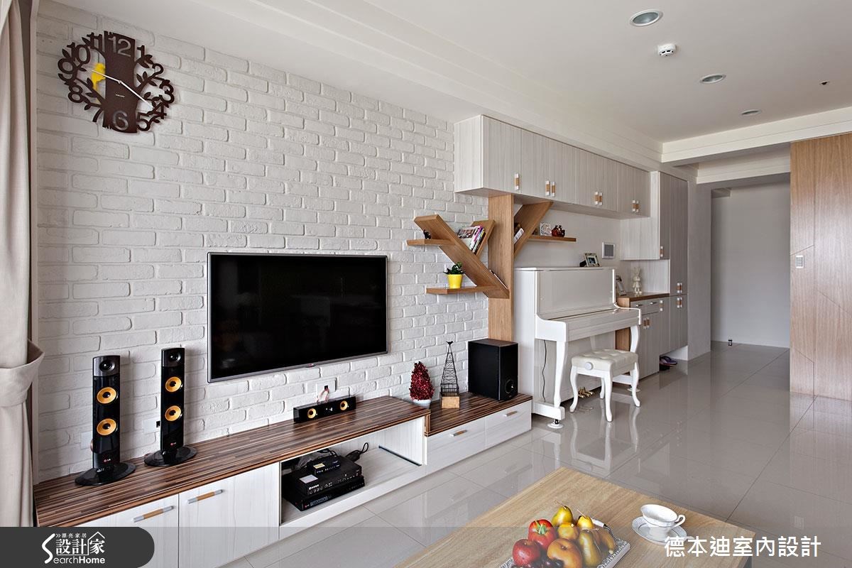 23坪預售屋＿北歐風客廳案例圖片＿德本迪室內設計有限公司＿德本迪_05之3