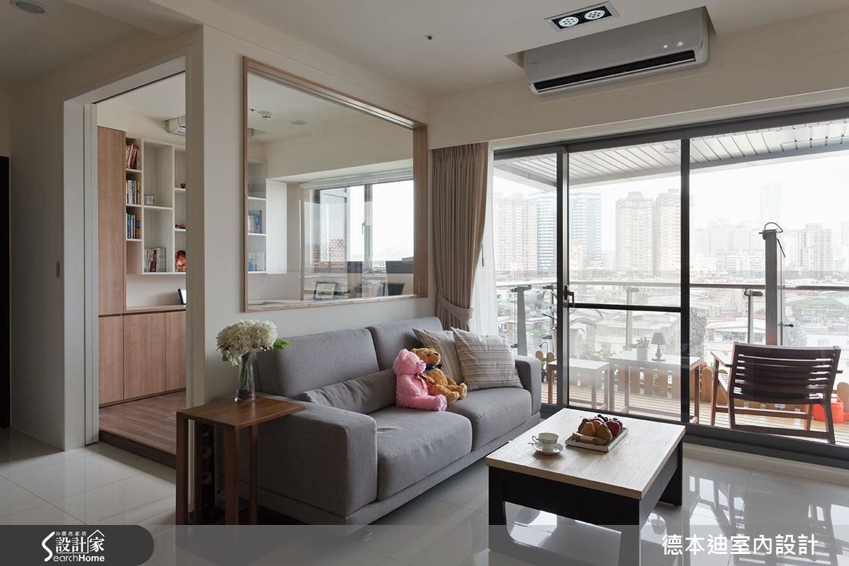 23坪預售屋＿北歐風客廳案例圖片＿德本迪室內設計有限公司＿德本迪_05之7