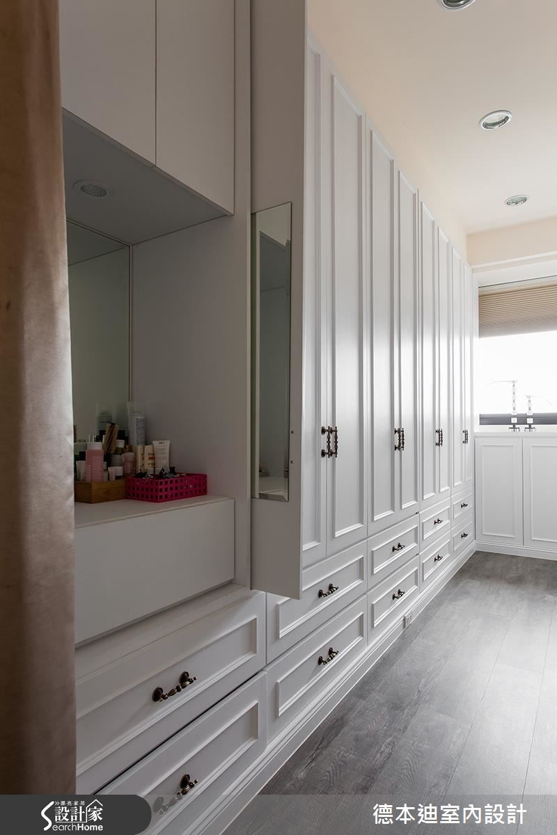 65坪新成屋(5年以下)＿新古典更衣間案例圖片＿德本迪室內設計有限公司＿德本迪_06之31