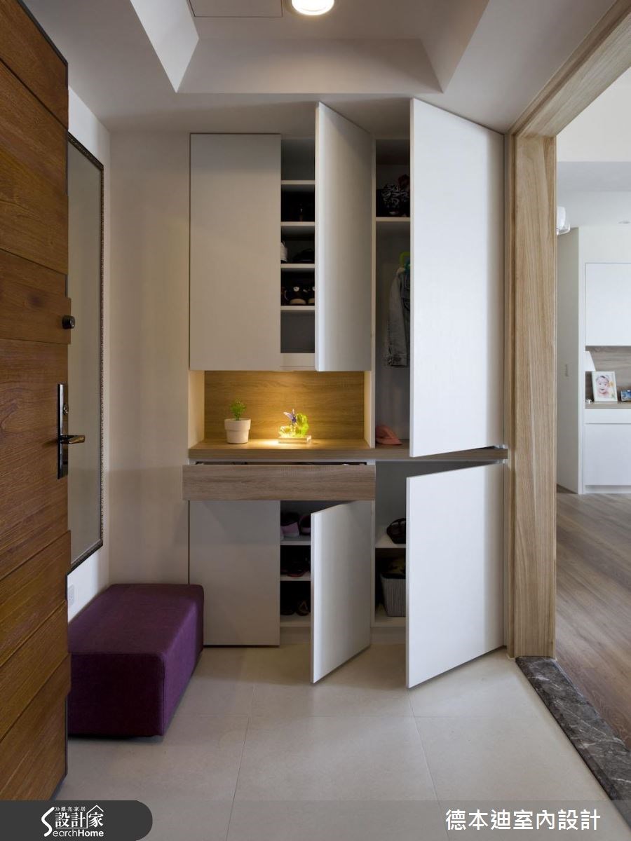 30坪新成屋(5年以下)＿北歐風玄關案例圖片＿德本迪室內設計有限公司＿德本迪_07之2
