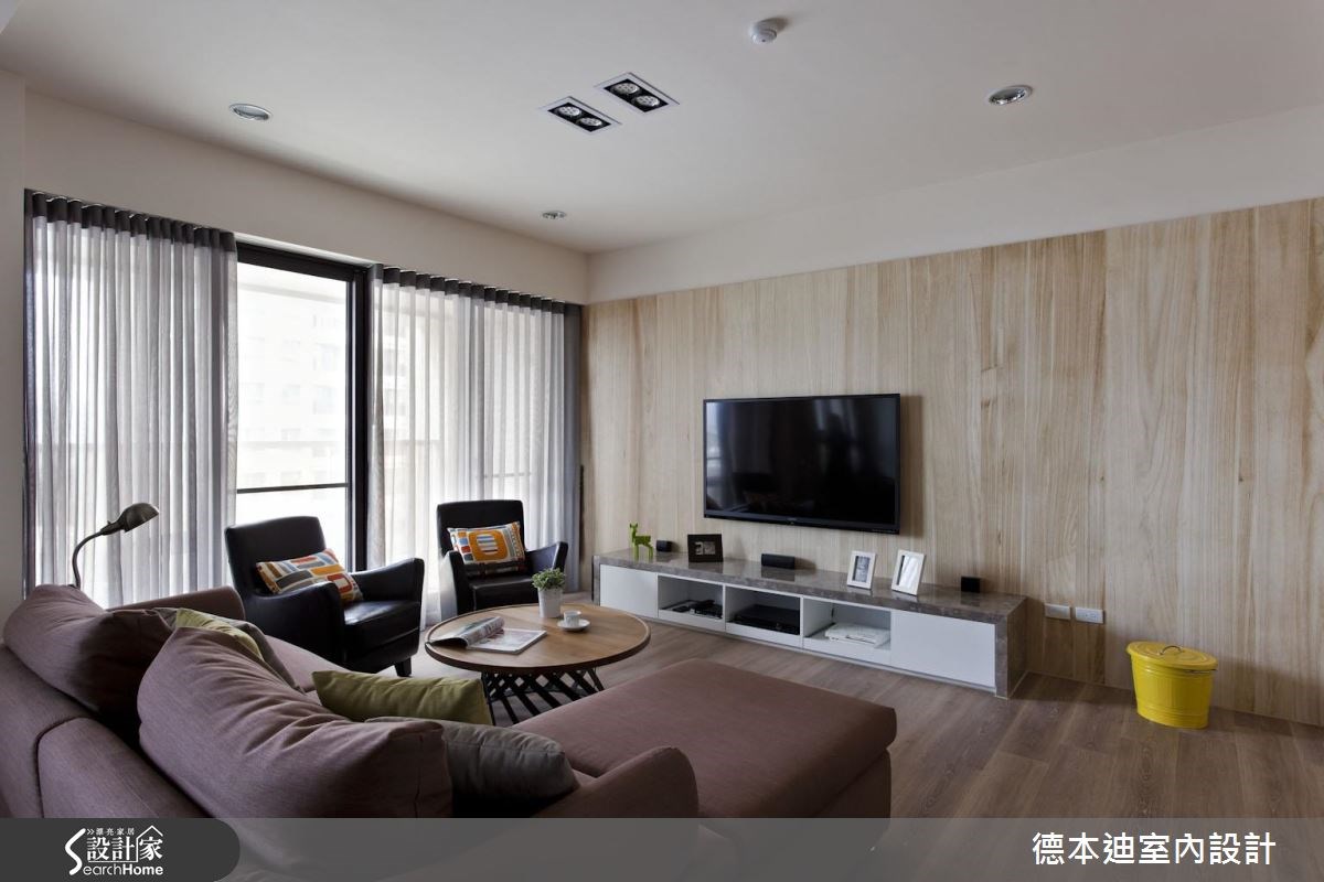 30坪新成屋(5年以下)＿北歐風客廳案例圖片＿德本迪室內設計有限公司＿德本迪_07之5