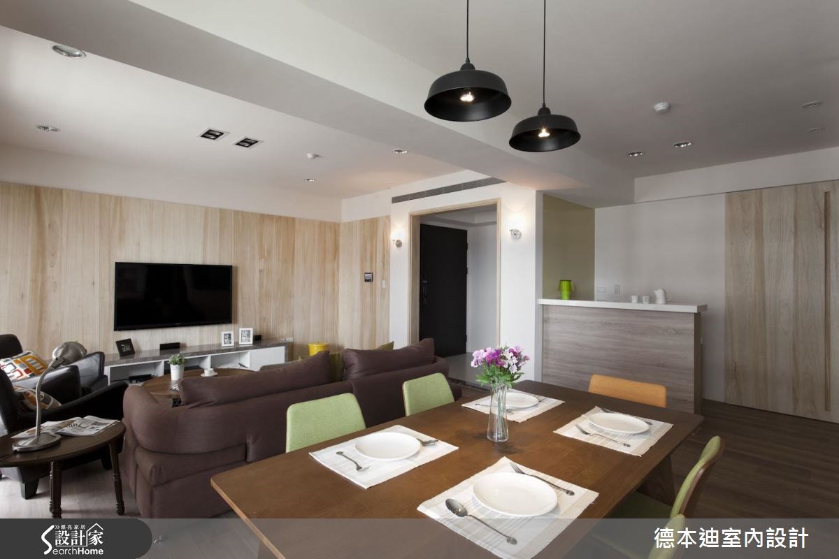 30坪新成屋(5年以下)＿北歐風餐廳案例圖片＿德本迪室內設計有限公司＿德本迪_07之11