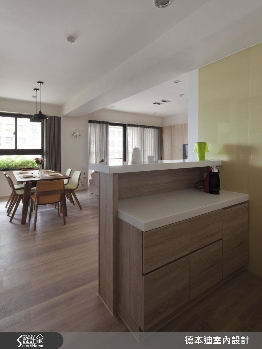 30坪新成屋(5年以下)＿北歐風餐廳吧檯案例圖片＿德本迪室內設計有限公司＿德本迪_07之14