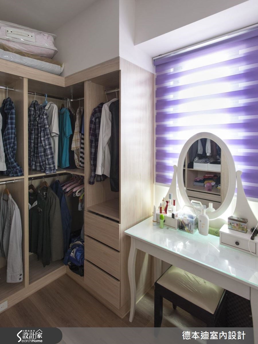 30坪新成屋(5年以下)＿北歐風更衣間案例圖片＿德本迪室內設計有限公司＿德本迪_07之20