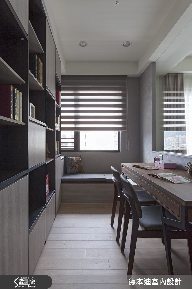 24坪新成屋(5年以下)＿現代風書房臥榻案例圖片＿德本迪室內設計有限公司＿德本迪_09之17