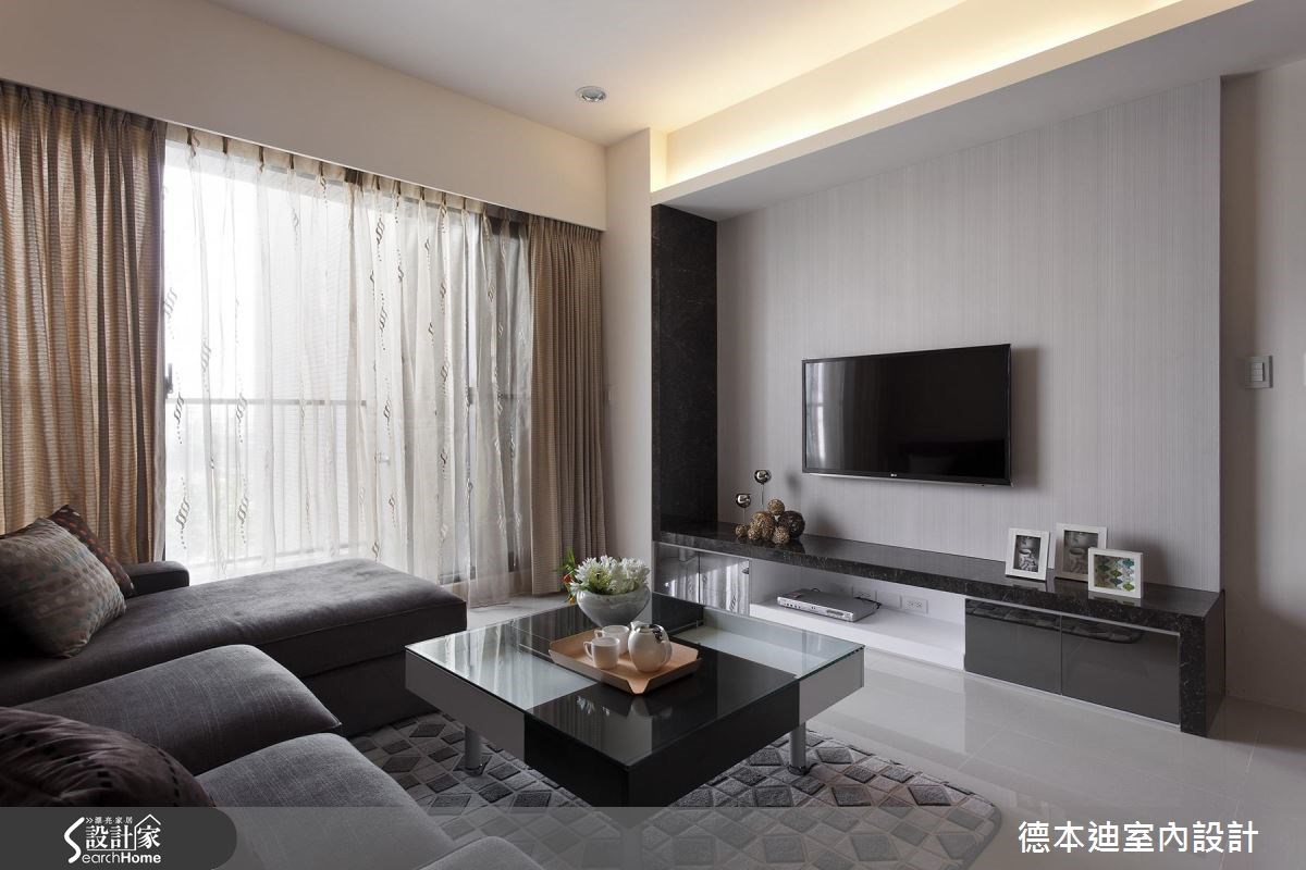 30坪新成屋(5年以下)＿現代風客廳案例圖片＿德本迪室內設計有限公司＿德本迪_10之8