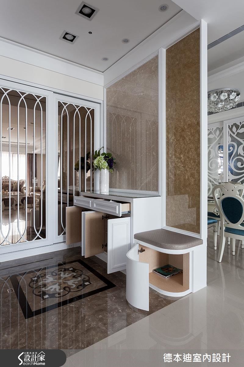 40坪新成屋(5年以下)＿新古典玄關案例圖片＿德本迪室內設計有限公司＿德本迪_12之3