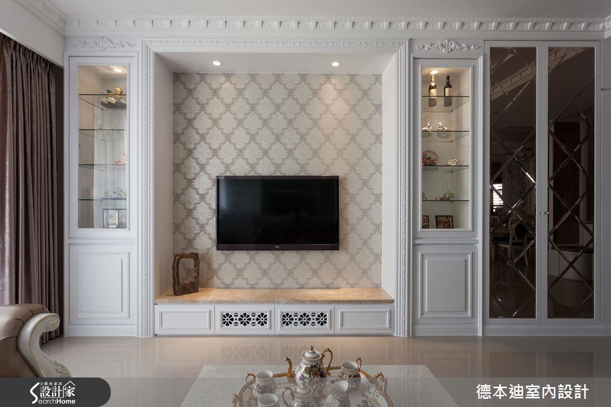 40坪新成屋(5年以下)＿新古典客廳案例圖片＿德本迪室內設計有限公司＿德本迪_12之12