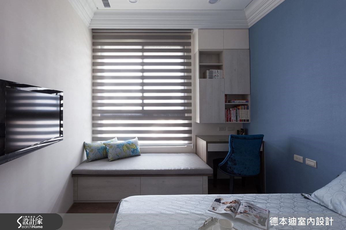 40坪新成屋(5年以下)＿新古典臥室臥榻案例圖片＿德本迪室內設計有限公司＿德本迪_12之35