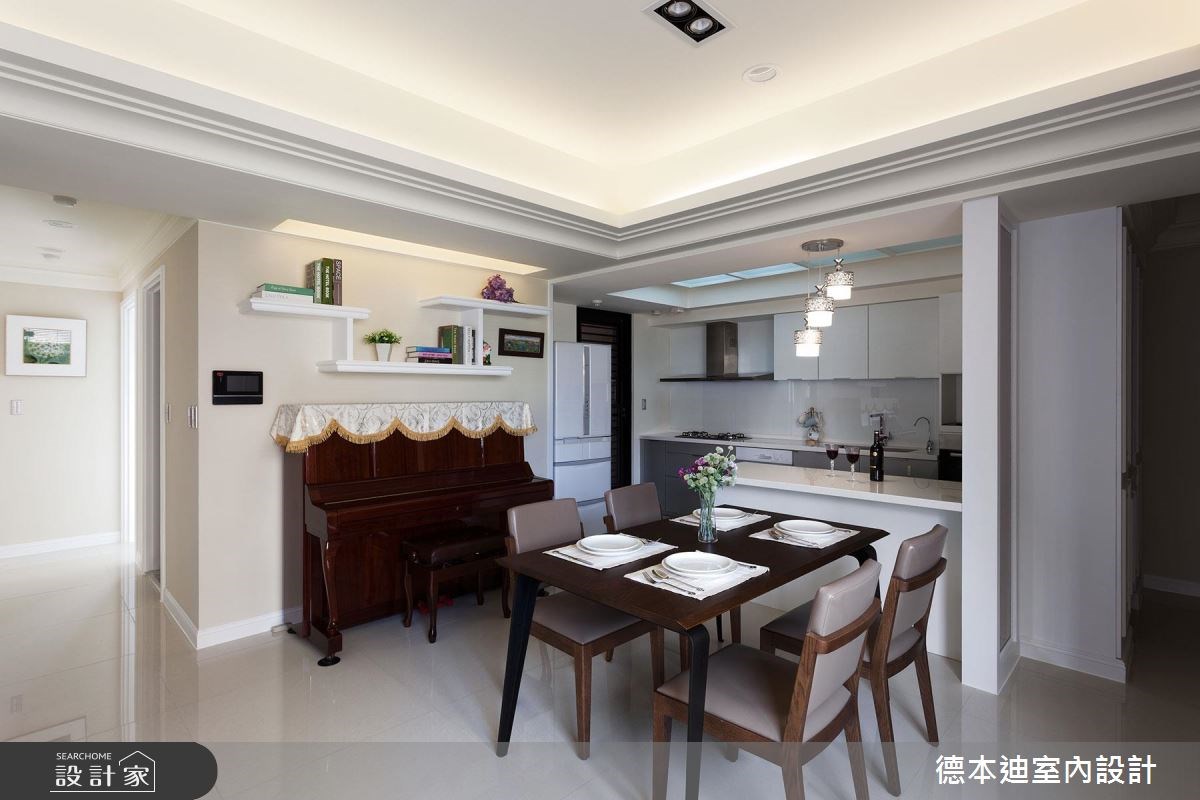 30坪新成屋(5年以下)＿美式風餐廳案例圖片＿德本迪室內設計有限公司＿德本迪_13之4