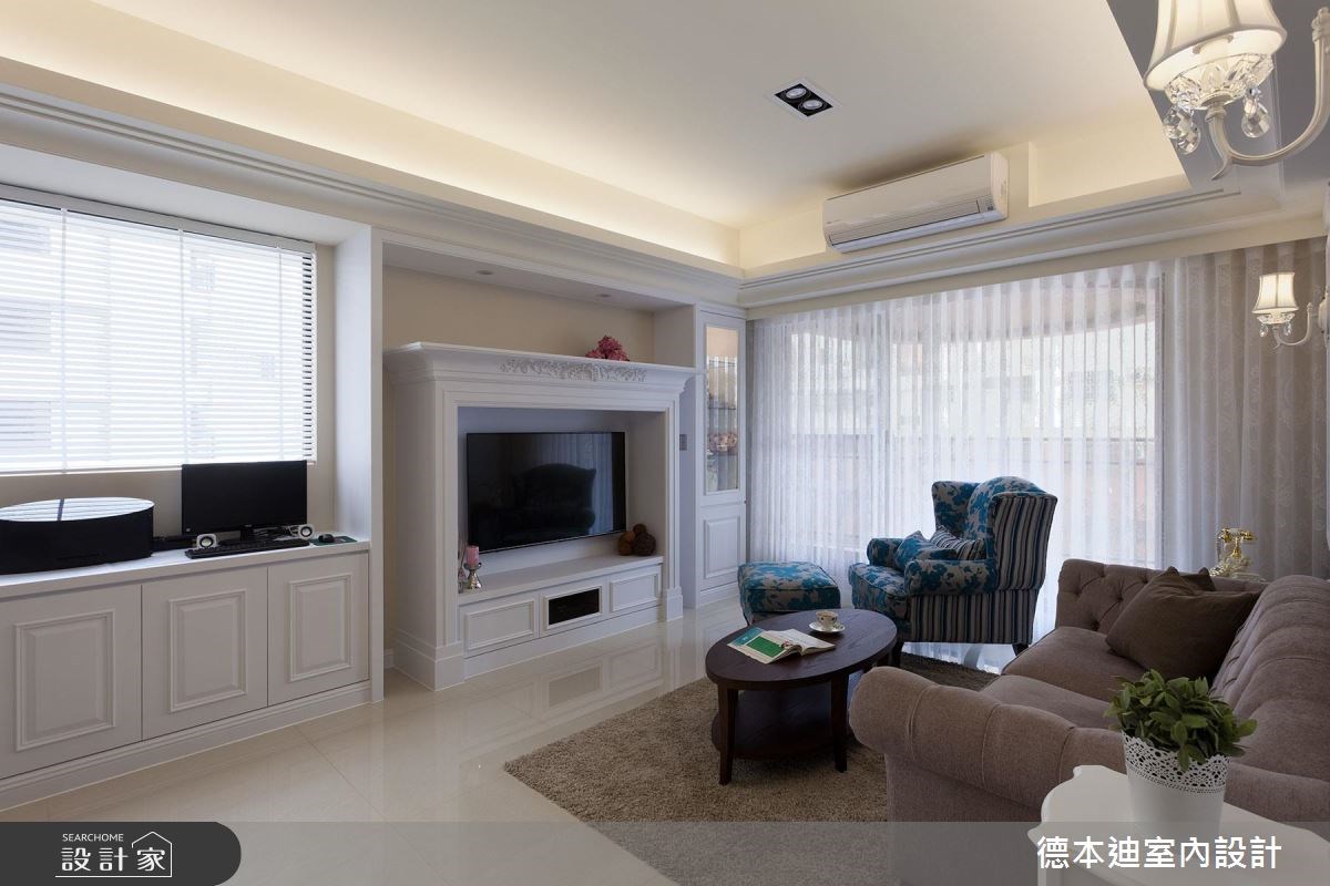 30坪新成屋(5年以下)＿美式風客廳案例圖片＿德本迪室內設計有限公司＿德本迪_13之8