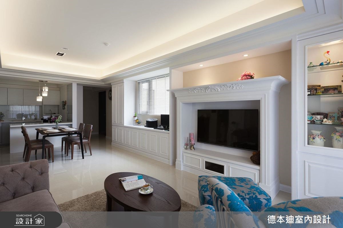 30坪新成屋(5年以下)＿美式風客廳案例圖片＿德本迪室內設計有限公司＿德本迪_13之10