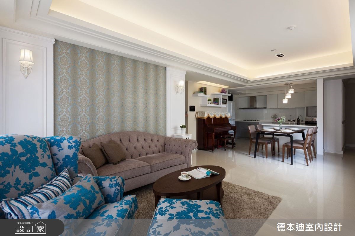 30坪新成屋(5年以下)＿美式風客廳案例圖片＿德本迪室內設計有限公司＿德本迪_13之11