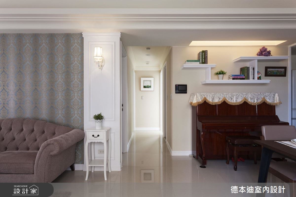 30坪新成屋(5年以下)＿美式風走廊案例圖片＿德本迪室內設計有限公司＿德本迪_13之17