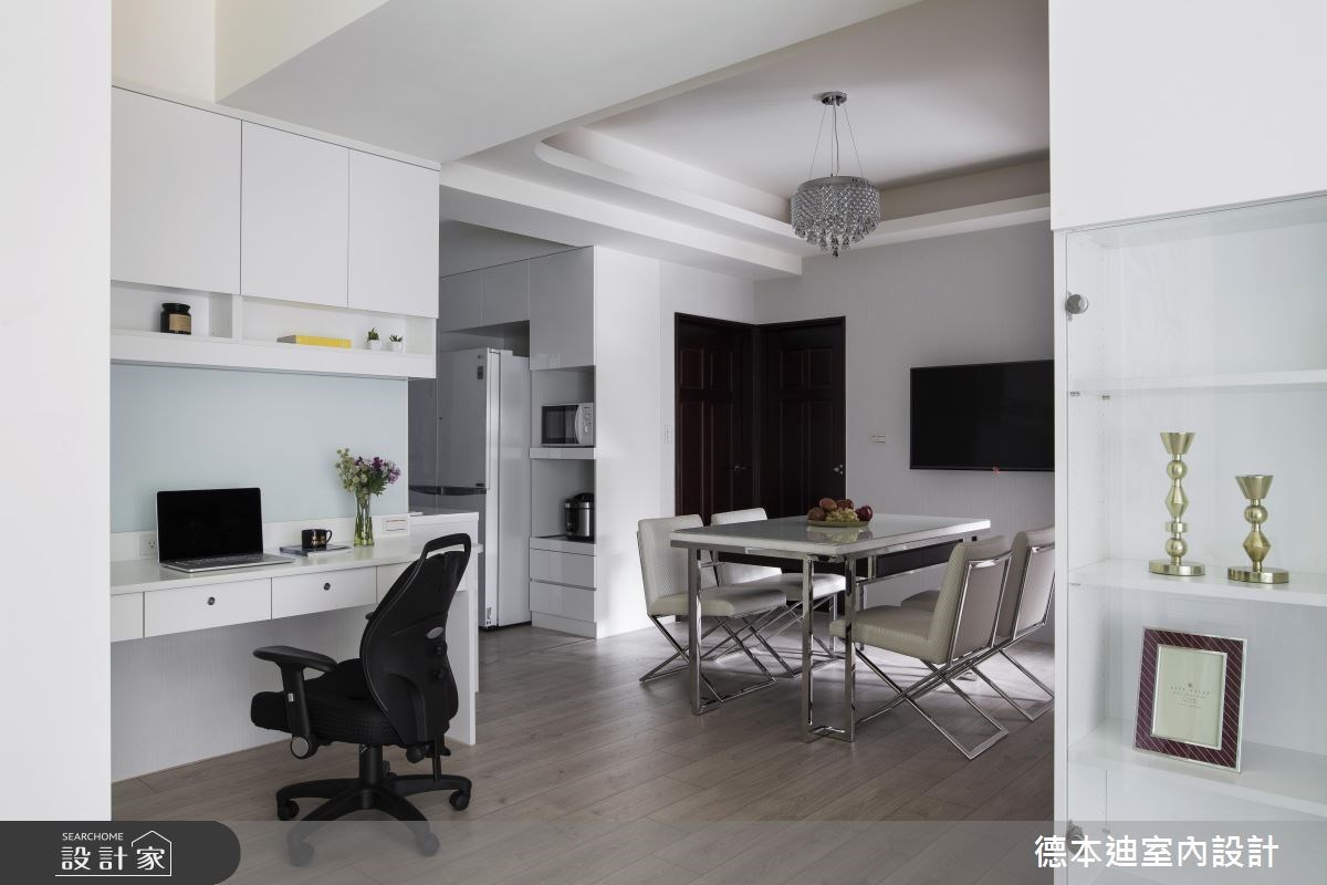 25坪新成屋(5年以下)＿現代風餐廳工作區案例圖片＿德本迪室內設計有限公司＿德本迪_14之13