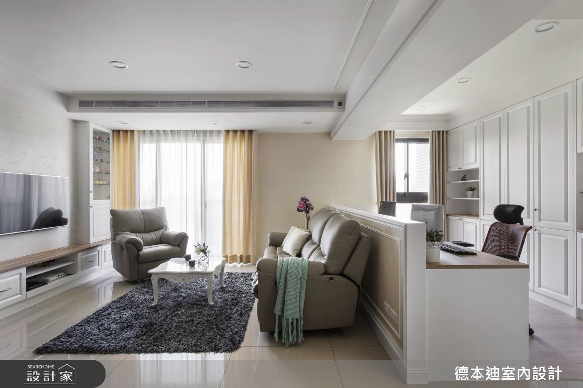 29坪新成屋(5年以下)＿美式風客廳案例圖片＿德本迪室內設計有限公司＿德本迪_15之9