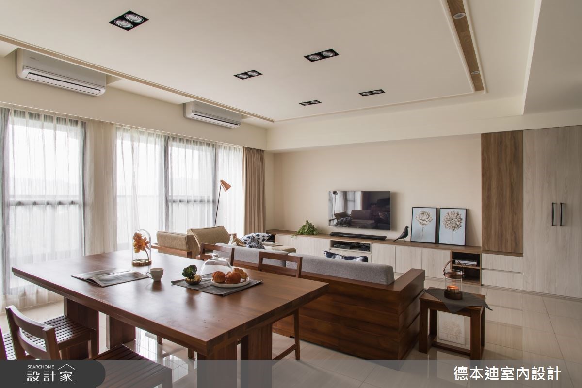 30坪預售屋＿現代風客廳餐廳案例圖片＿德本迪室內設計有限公司＿德本迪_16之12