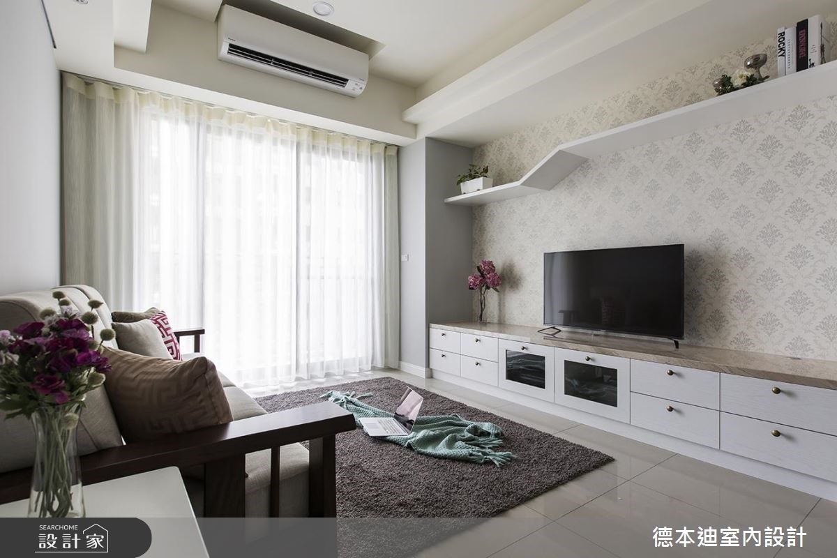 25坪新成屋(5年以下)＿混搭風客廳案例圖片＿德本迪室內設計有限公司＿德本迪_18之6