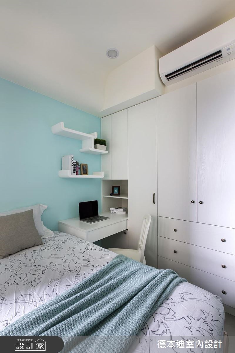 25坪新成屋(5年以下)＿混搭風臥室案例圖片＿德本迪室內設計有限公司＿德本迪_18之20