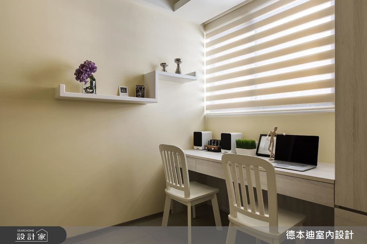 25坪新成屋(5年以下)＿混搭風書房案例圖片＿德本迪室內設計有限公司＿德本迪_18之24