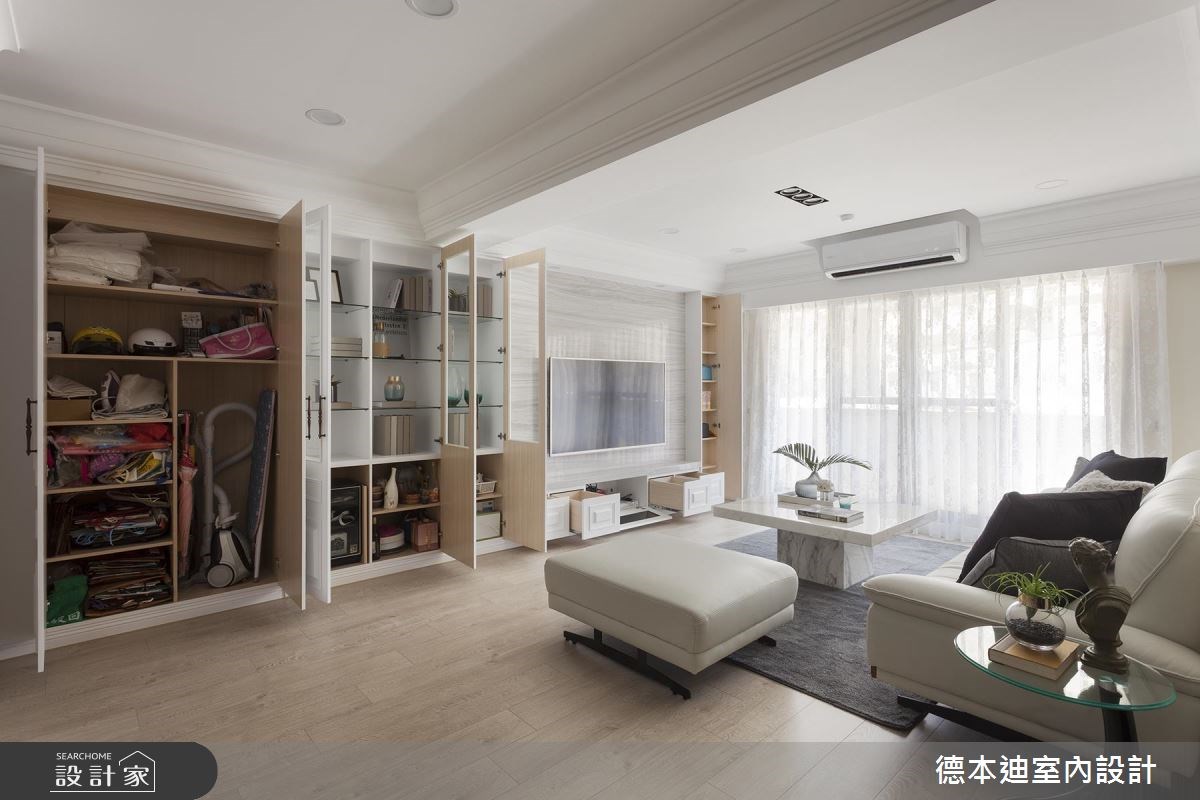 老屋(16~30年)＿美式風客廳案例圖片＿德本迪室內設計有限公司＿德本迪_19之4