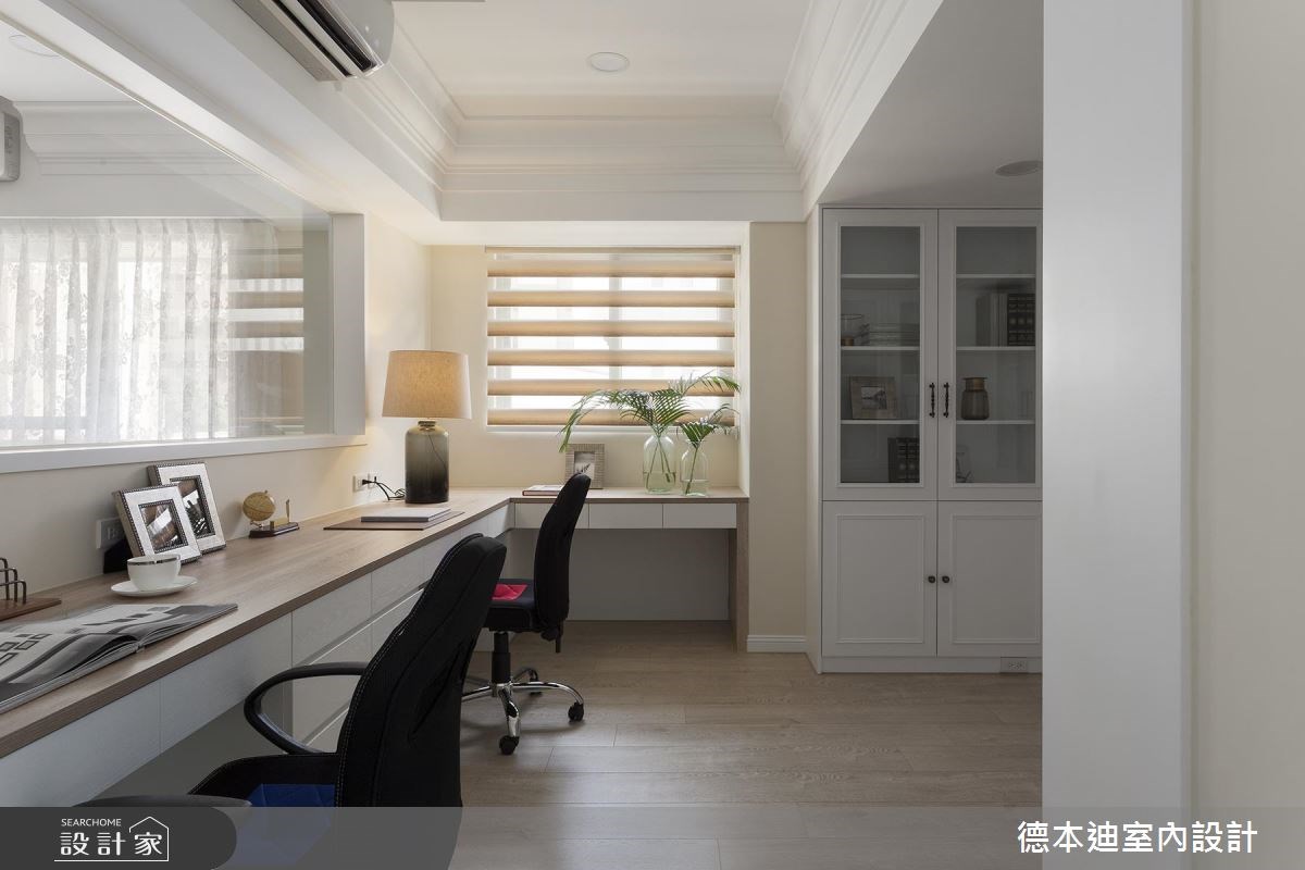 老屋(16~30年)＿美式風書房案例圖片＿德本迪室內設計有限公司＿德本迪_19之11