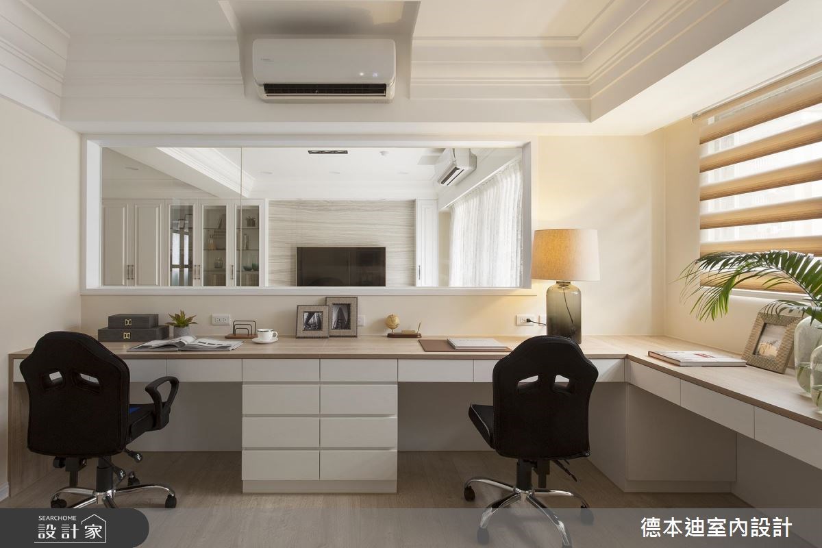 老屋(16~30年)＿美式風書房案例圖片＿德本迪室內設計有限公司＿德本迪_19之12